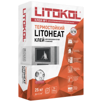 Клей термостойкий для керамогранита, керамической плитки и камня LITOКOL LITOHEAT — фото товара